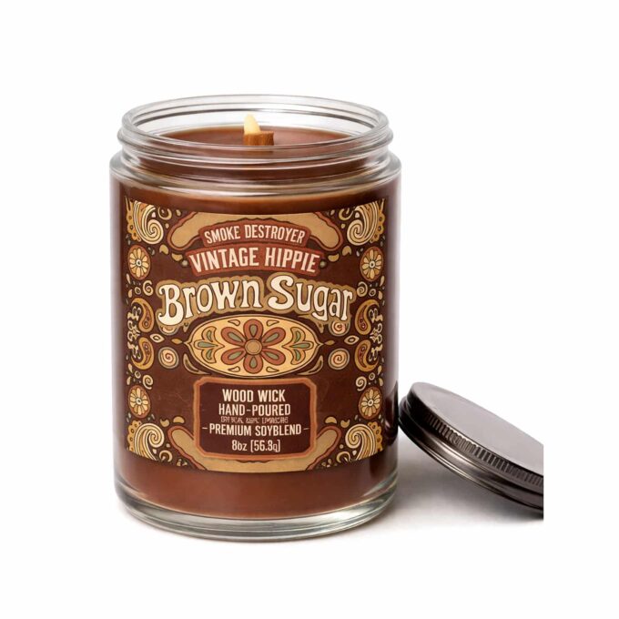 Vintage Hippie Candles