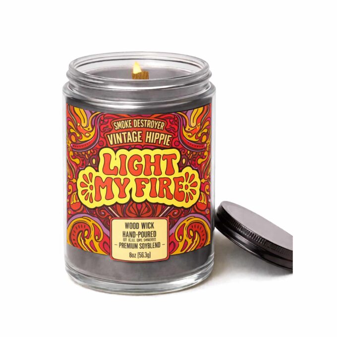 Vintage Hippie Candles